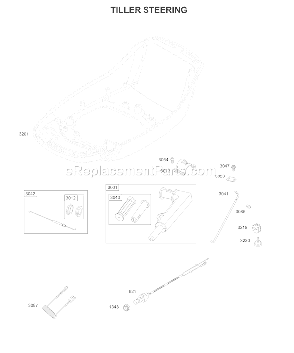 Page F Diagram and Parts List for AA0202-0101  Briggs and Stratton Engine